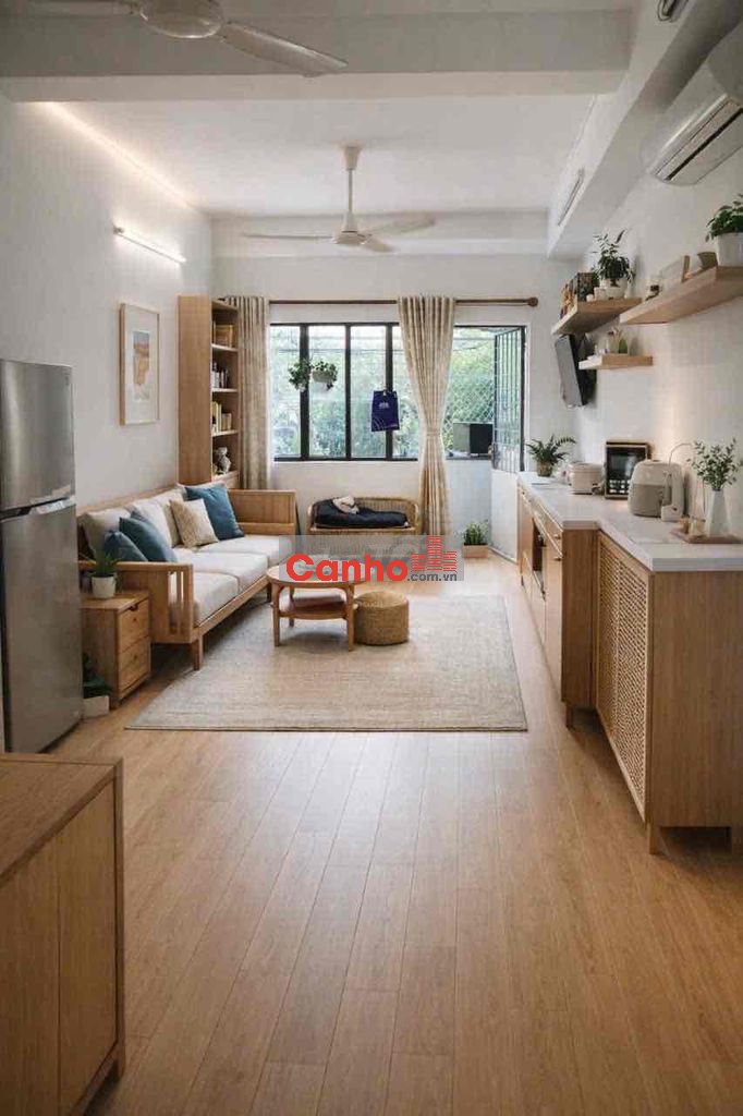 căn hộ 2pn- lầu 1.