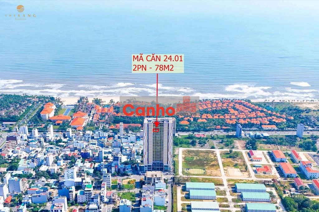 CHÍNH CHỦ BÁN GẤP CĂN HỘ 2PN BIỂN MỸ KHÊ, ĐÃ CẤT NÓC, BÀN GIAO 2026