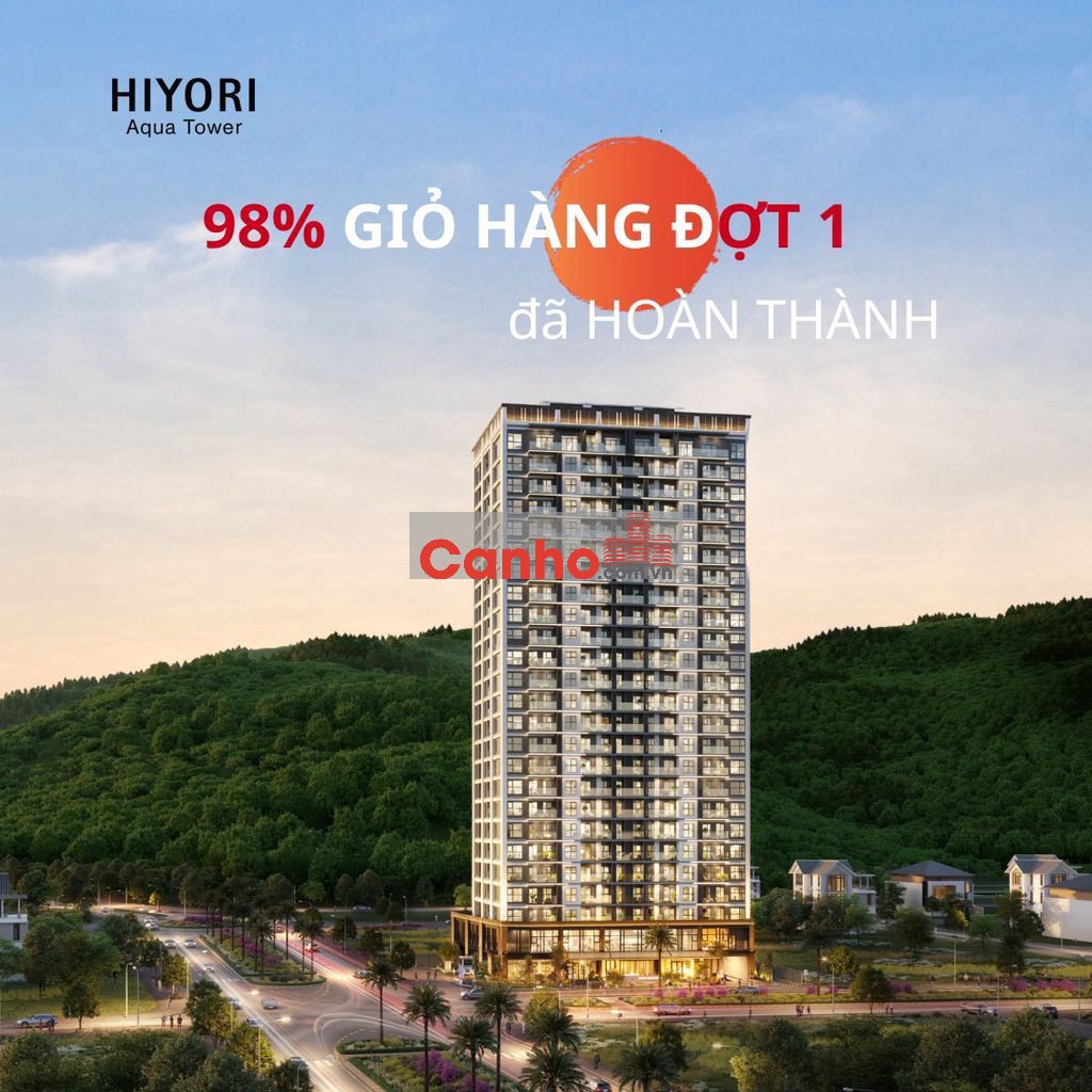HIYORI AQUA TOWER – Căn hộ cao cấp chuẩn Nhật - Chỉ từ 4,X tỷ/căn 2PN
