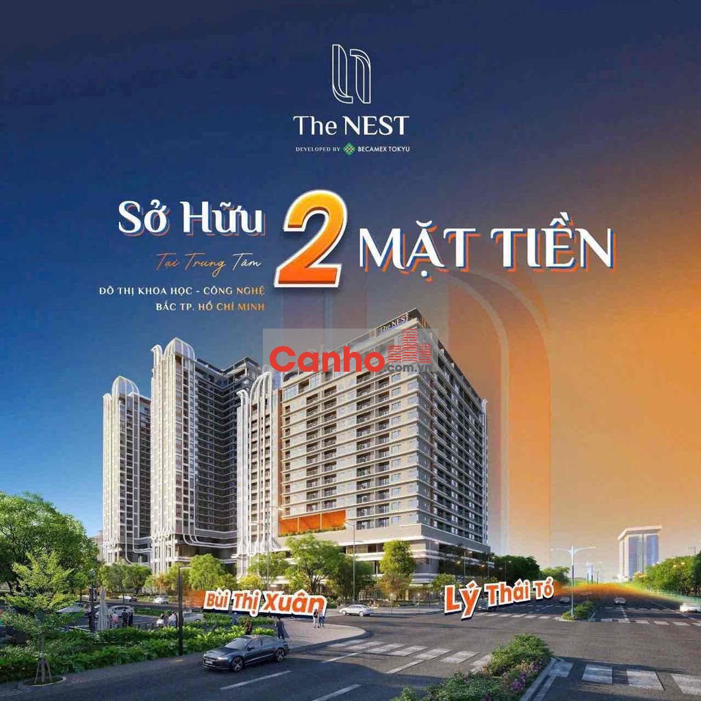 THE NEST – CĂN HỘ DÀNH CHO NGƯỜI TRẺ | GIÁ RUMOR TỪ 46TR/M²
