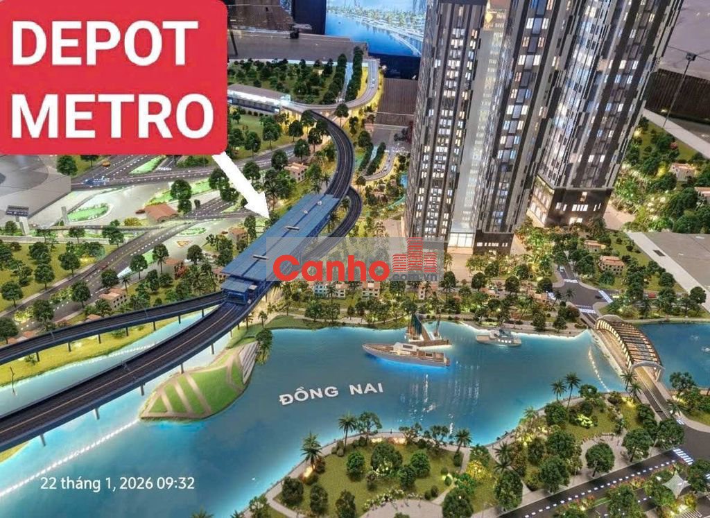 🌟CĂN HỘ TP.BIÊN HÒA - 𝑭𝑹𝑬𝑺𝑰𝑨 𝑹𝑰𝑽𝑬𝑹𝑺𝑰𝑫𝑬 - 3 MẶT VIEW SÔNG ĐỒNG NAI 2026