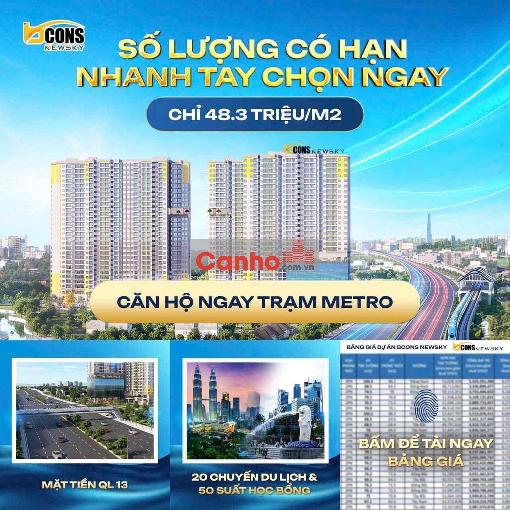🔥 MẶT TIỀN QL13 – CĂN 2PN-2WC CHIẾT KHẤU NGAY 5,65% | CHỈ THANH TOÁN T