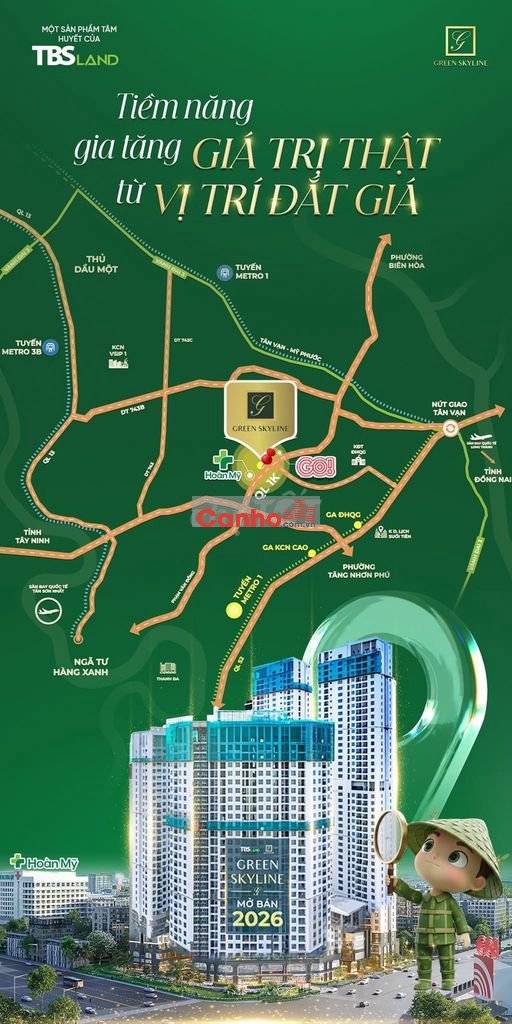 Nhận nhà ở ngay chỉ từ 60tr/m2 - vị trí đẹp tại TPHCM