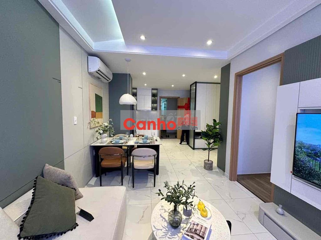 Bán căn hộ 54M2 2PN + 1WC ngay mặt tiền Trần Văn Giàu full nội thất