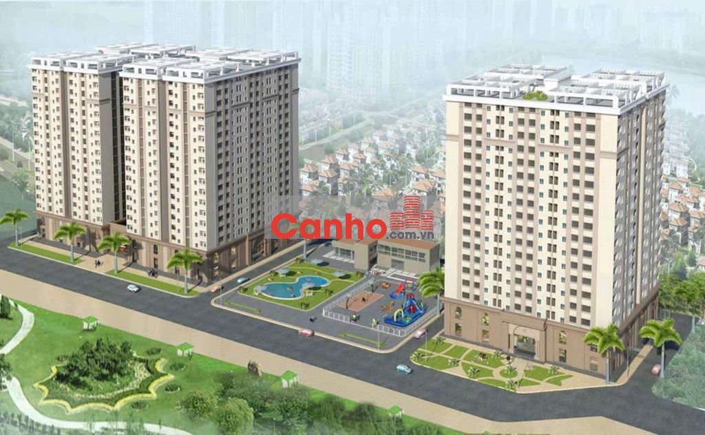 Bán căn hộ Tecco 65m2, 2pn, 2wc full nội thất, sổ hồng riêng.