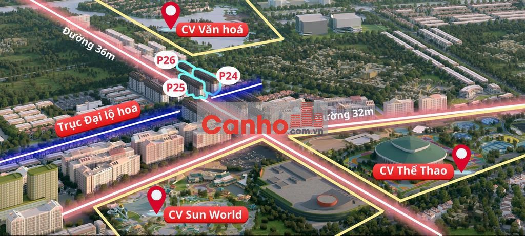 SIÊU PHẨM P25, 450 TRIỆU, ĐỘC QUYỀN VỪA RA MẮT VIEW ĐẠI LỘ HOA