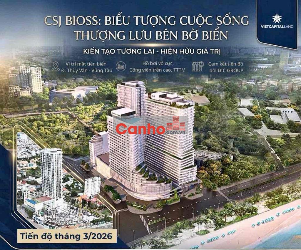 CĂN HỘ BIỂN CSJ 169 THUỲ VÂN VŨNG TÀU CHỈ 315 CĂN BÀN GIAO FULL NT