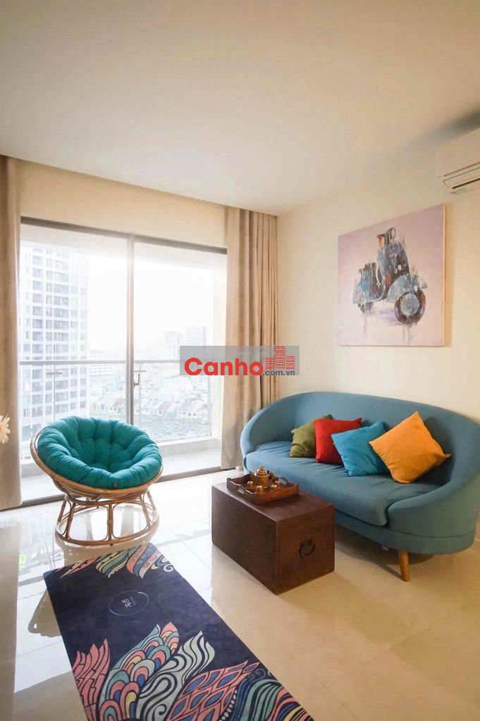 Căn hộ 1PN 53m2 đầy đủ nội thất Masteri Millennium