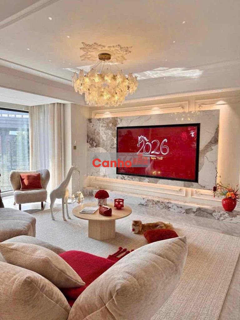 🔥Bán căn hộ 3pn*Nhà decor FullNT*Góc view sông*Cc Belleza*102m2*5.5 ty