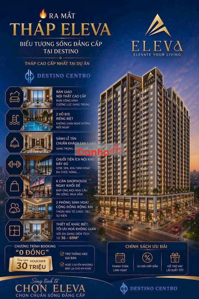 CĂN HỘ CAO CẤP BIỂU TƯỢNG CỦA BẾN LỨC NGAY MẶT TIỀN LÊ KHẢ PHIÊU