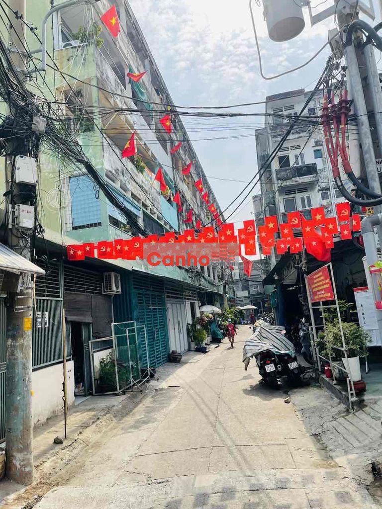 Bán Căn Chung Cư Lầu3 48m2 2Pn 1Wc SHR Thống Nhất P16