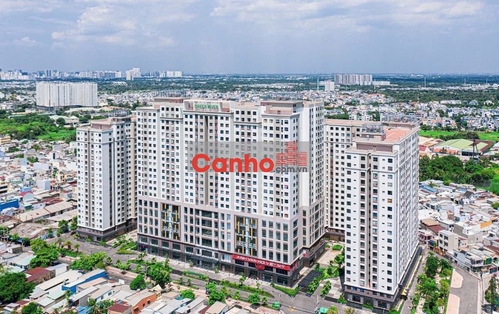 Chính chủ bán CH Green River Q8, DT 65m2/ 2PN, nhà mới, giá 2.7 tỷ