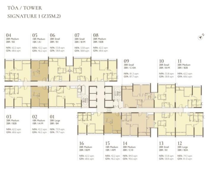 HÀNG HIẾM - căn 3Pn 91m2 ban công ĐN mát rười rượi tại Lumi Hà Nội tòa S1 giá 6.6 tỷ