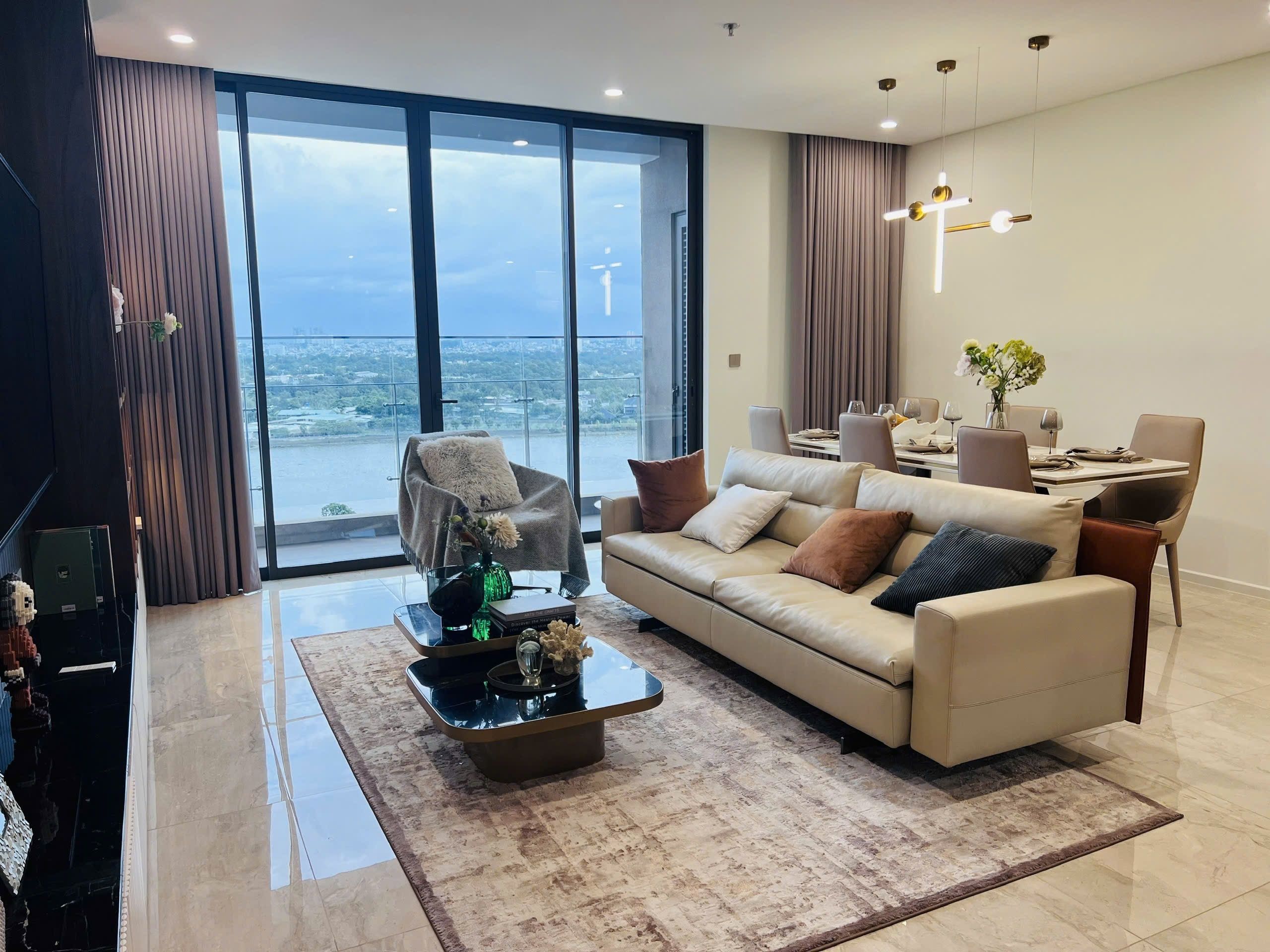 Bán 3pn Thảo điền Green 110m2, View Sông Panaromma, Layout Full Kính, Nhà Mới 100% Chưa Sử Dụng