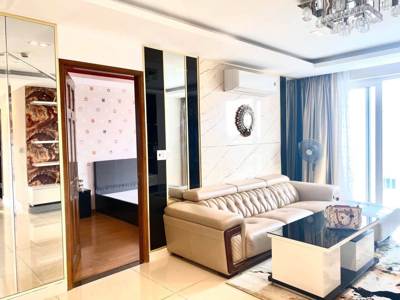 🌳Tin Thật - Giá Thật! Cho thê căn hộ Sky Center Phổ Quang 3 Phòng Ngủ #20Tr Tel 0942811343 Tony 