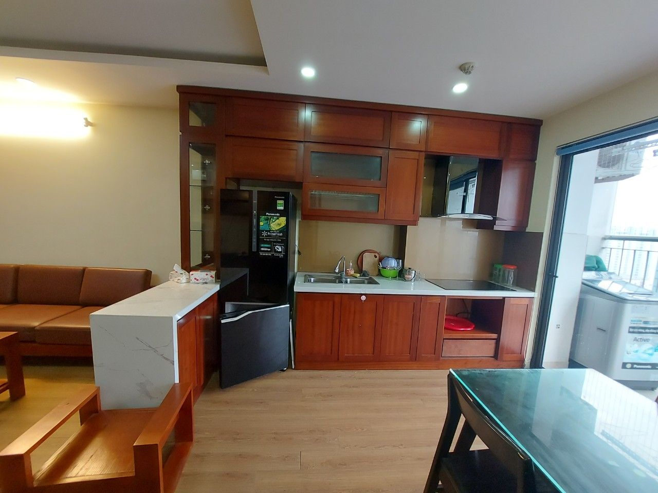 cho thuê chung cư 219 Trung Kính, 70m 2 phòng ngủ, đủ đồ
