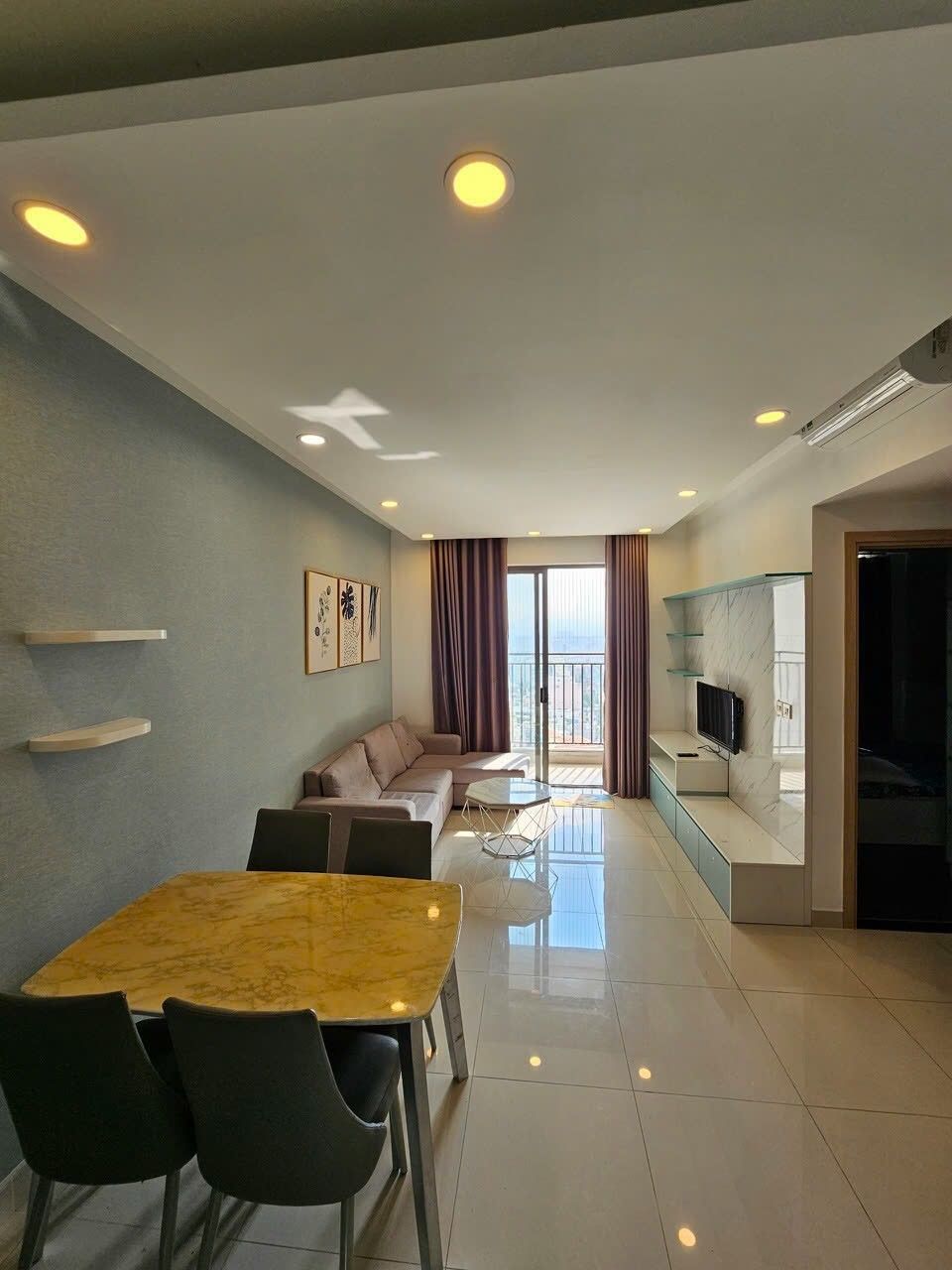 Cho thuê căn hộ Newton Residence 2PN-2WC-78m2 full NT giá 20tr/th(rẻ nhất).LH 0932192028-Ms.Mai