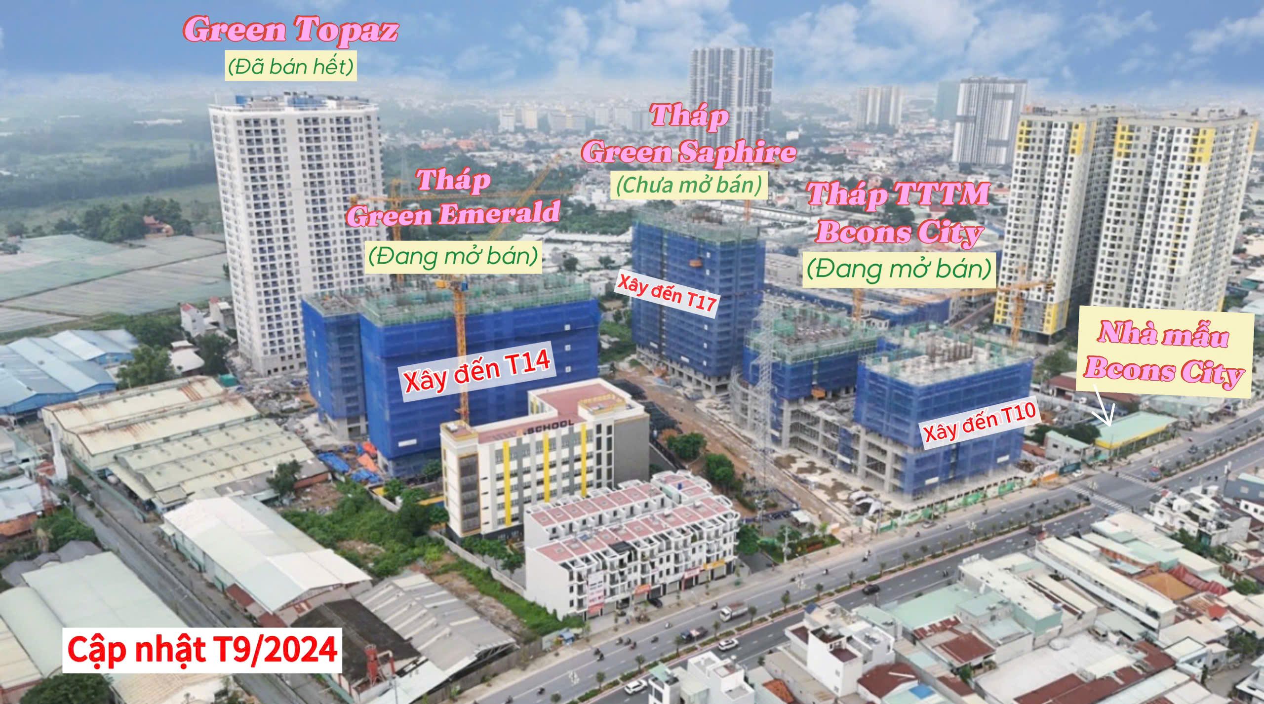 PKD TẬP ĐOÀN BCONS - RỔ HÀNG BCONS CITY GĐ1 - THANH TOÁN TRƯỚC 220TR - CAM KẾT THUÊ 14TR/THÁNG