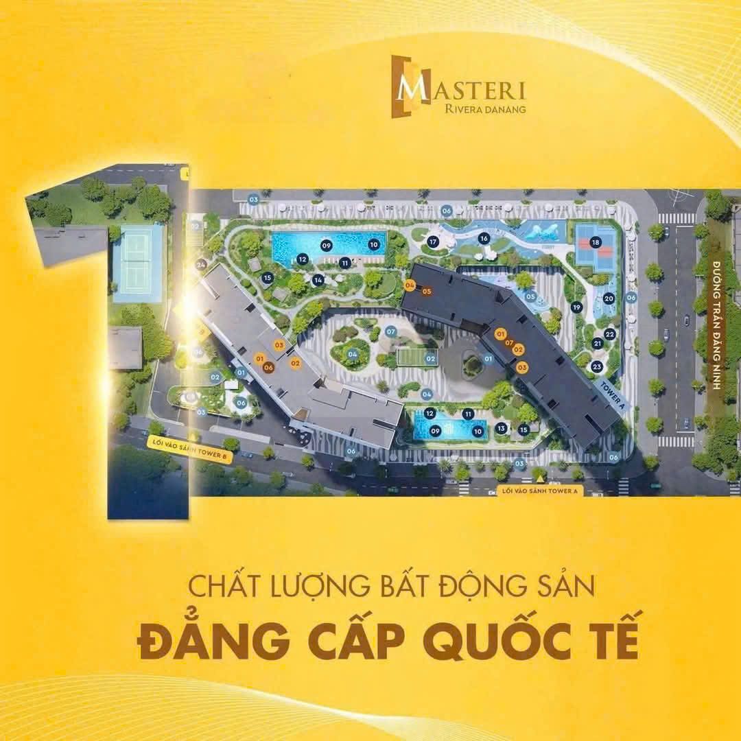 Chỉ từ 900tr đã sở hửu ngay căn hộ hạng sang, đẳng cấp Masteri Rivera Đà Nẵng.