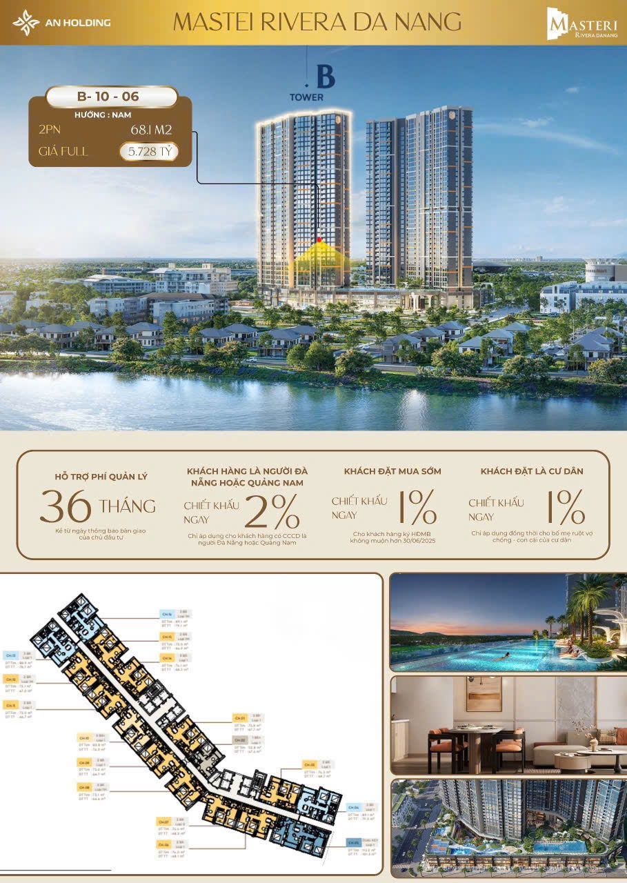 ƯU ĐÃI ĐẶC BIỆT DÀNH RIÊNG CHO KHÁCH HÀNG ĐÀ NẴNG & QUẢNG NAM:
✨ Chiết khấu 3% trực tiếp từ Chủ đầu