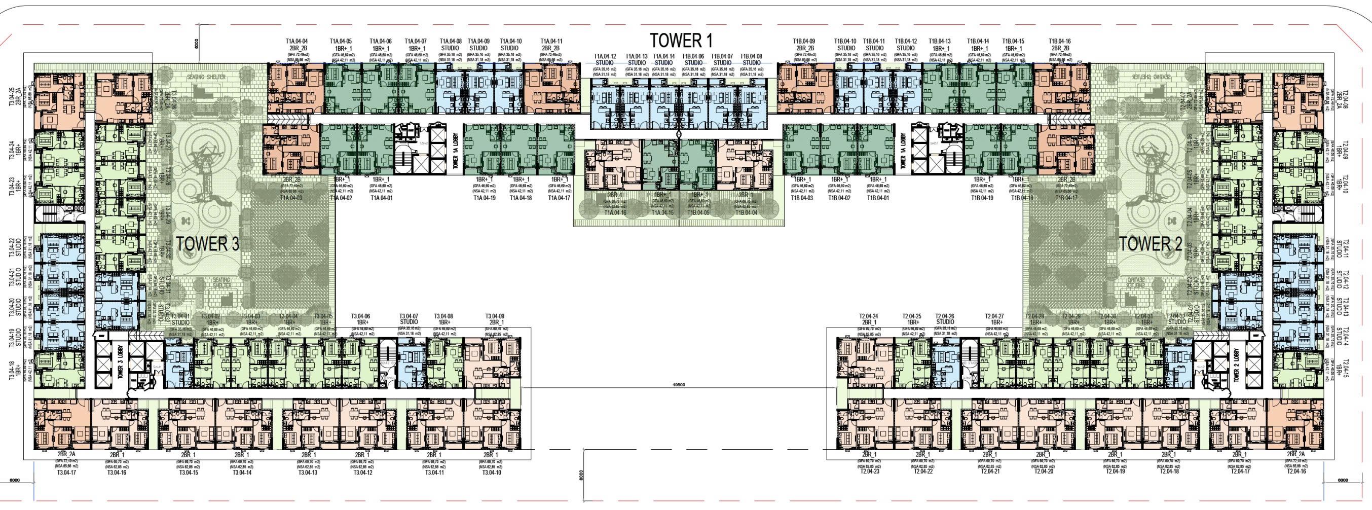 778tr có ngay căn hộ K-Home xanh chuẩn Singapore, Vsip2 Thành Phố Mới, trả 4.5 triệu/tháng