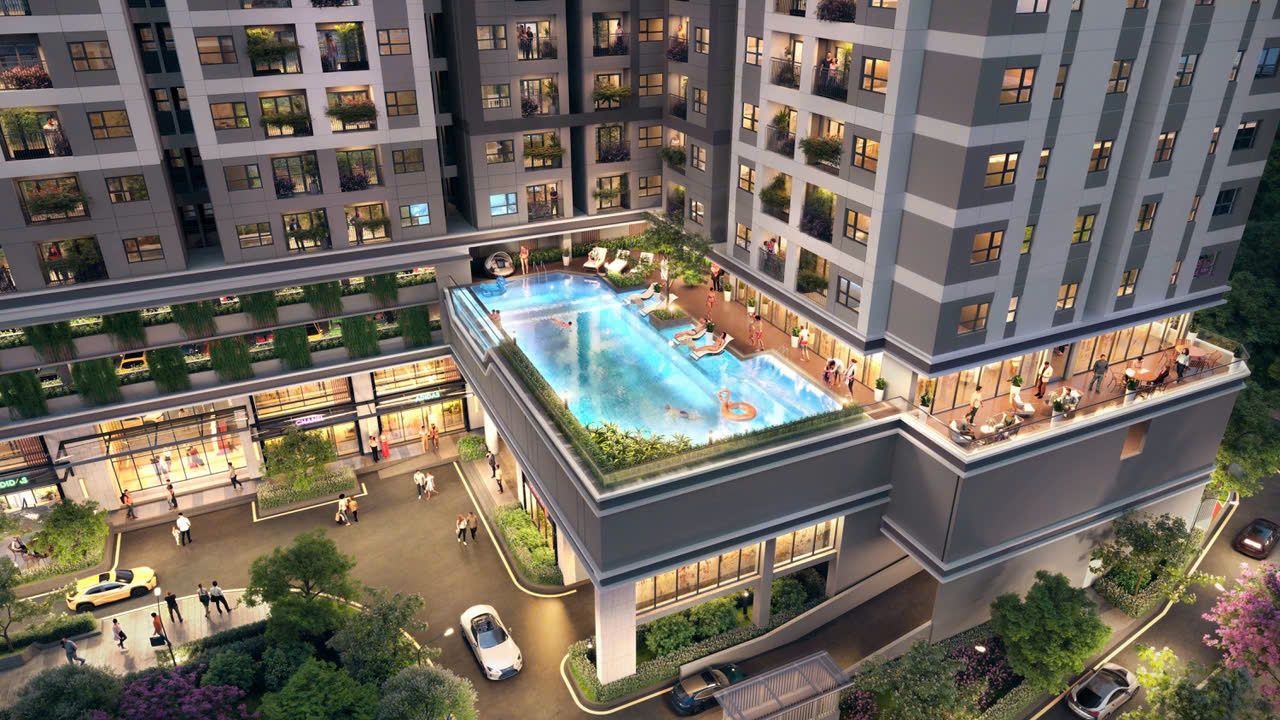 Căn Hộ Symlife,Mặt Tiền Quốc Lộ 13,Giá 2,6tỷ/căn(70m2-2PN,2WC) Mở bán đợt đầu,Thanh toán 1%/tháng