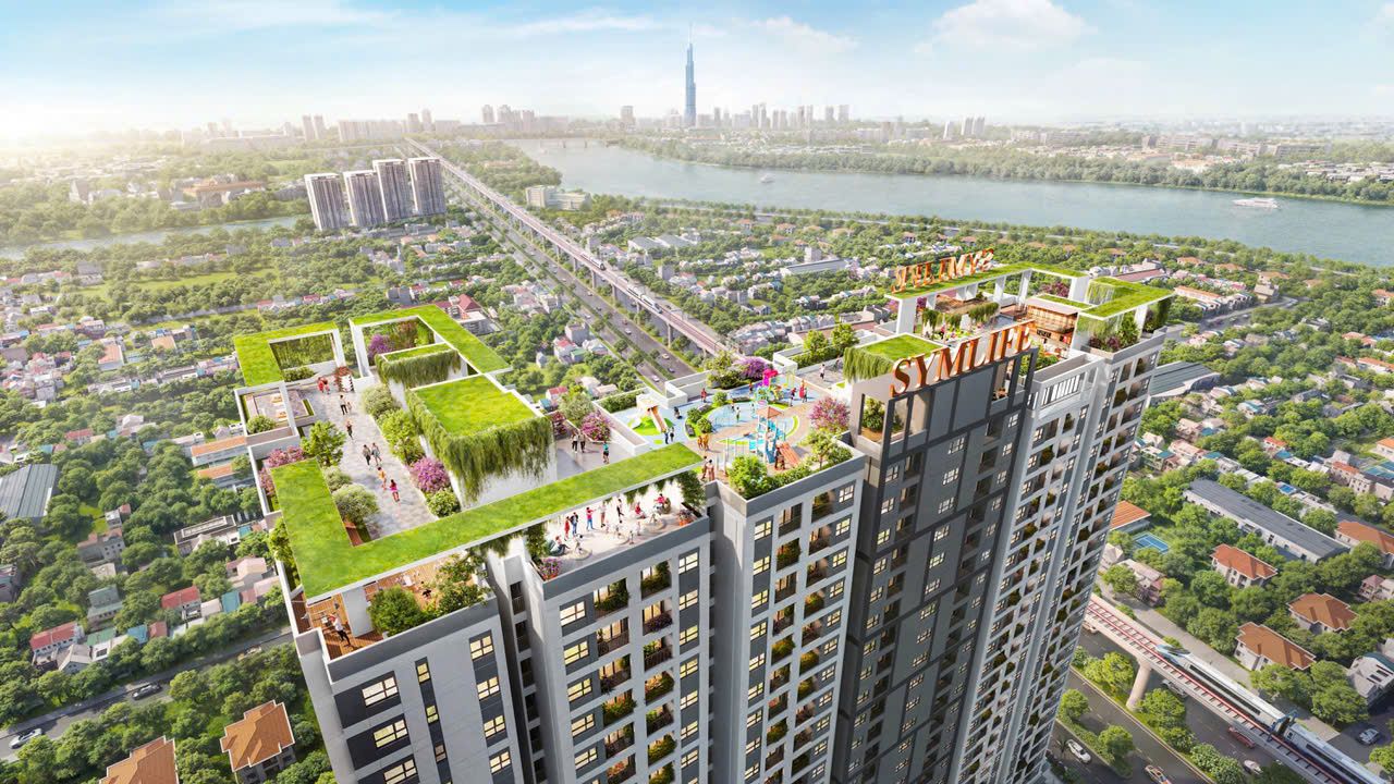Căn Hộ Symlife,Mặt Tiền Quốc Lộ 13,Giá 2,6tỷ/căn(70m2-2PN,2WC) Mở bán đợt đầu,Thanh toán 1%/tháng