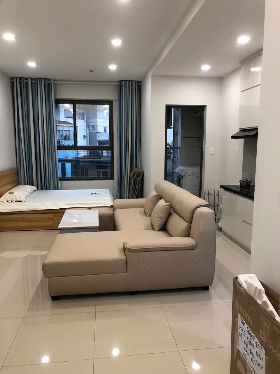 🏡 Cho thuê căn hộ Studio Kingston Residence, 1Pn1Wc Full Nội Thất #13Tr Tel 0942811343 Tony