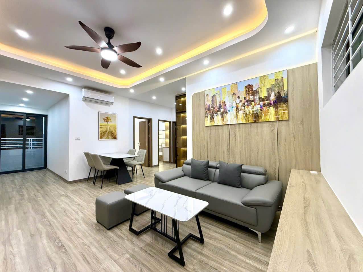 Gấp, nhà đẹp full đồ diện tích 70m2 Tây Nam Linh Đàm, 2 ngủ 2 vệ sinh, không phụ thuộc thang máy