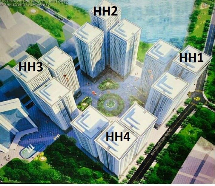 Cho thuê căn hộ HH4 Linh Đàm 8,5 triệu VND, 69 m2 bao đẹp nhiều tiện ích