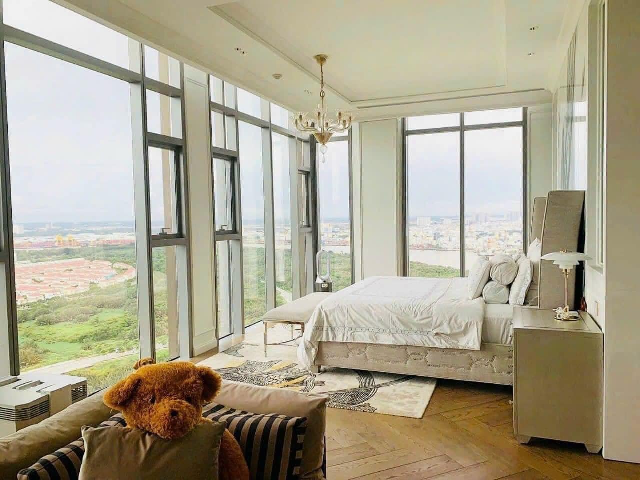 Căn này tầng cao, view lại xịn đét, 1PN 64m2 full NT Empire City chỉ 28tr/tháng