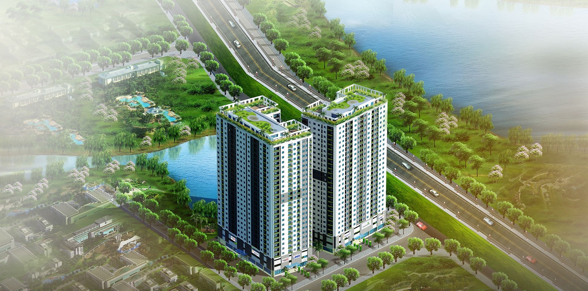 Bán căn hộ 3 ngủ 97m2 chung cư Hateco Yên sở, Hoàng mai, HN. Tòa A