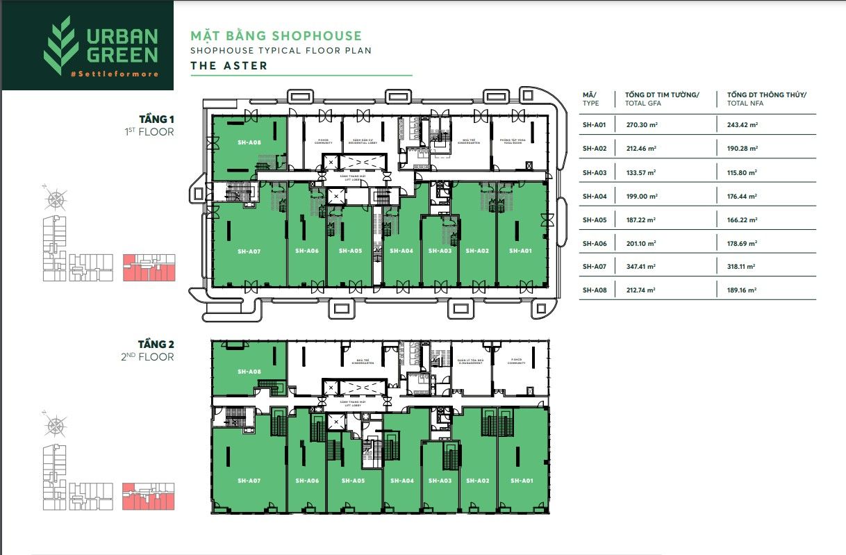 Dự án Urban Green 2 PN, Thủ Đức, 84m2 có ban công giá 5,738 tỷ (tặng voucher 100 triệu khi đặt cọc)