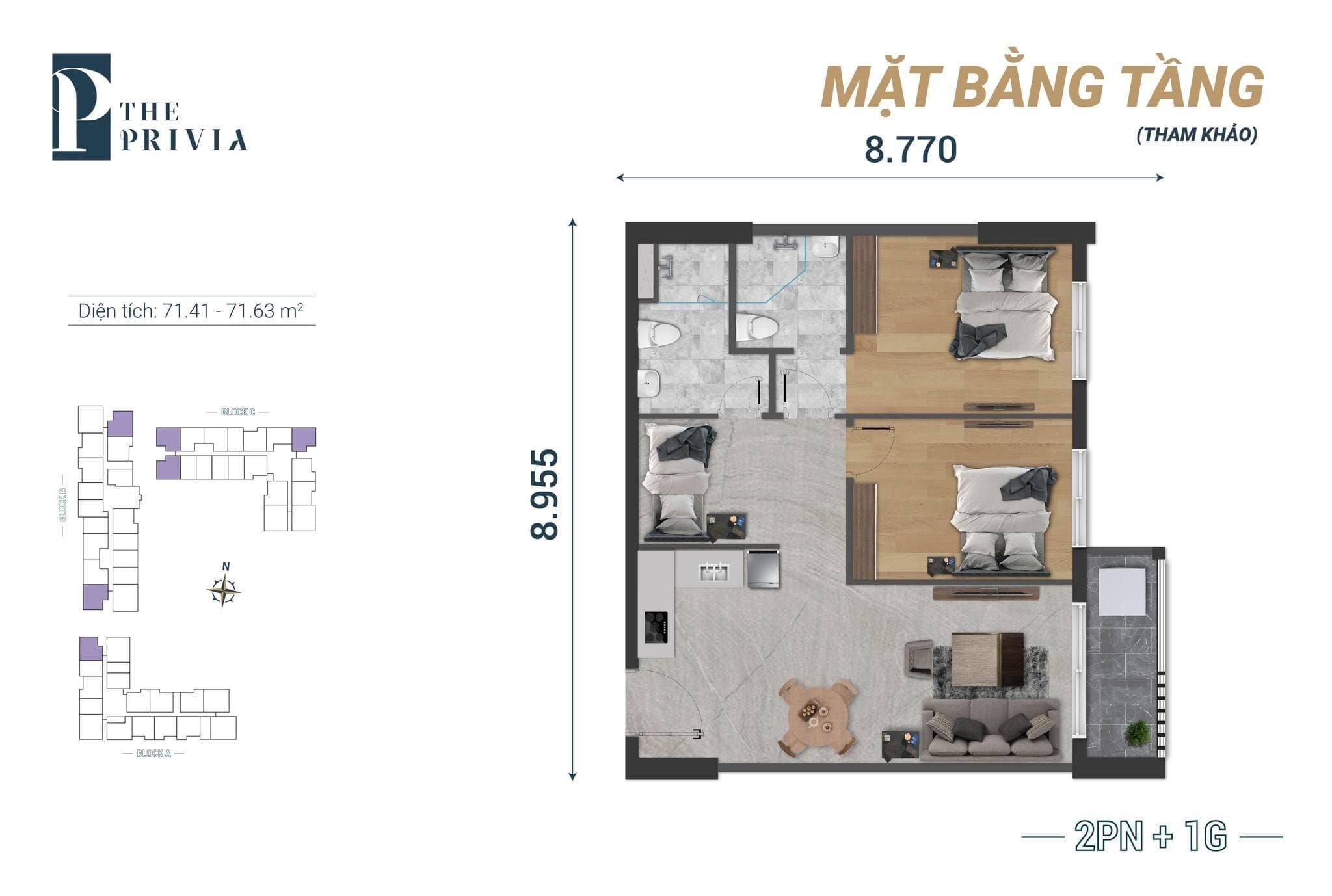 2PN, 66m2, 3tỷ670 view công viên Lý Chiêu Hoàng rất phù hợp cho khách hàng hợp hướng Tây Tứ Trạch