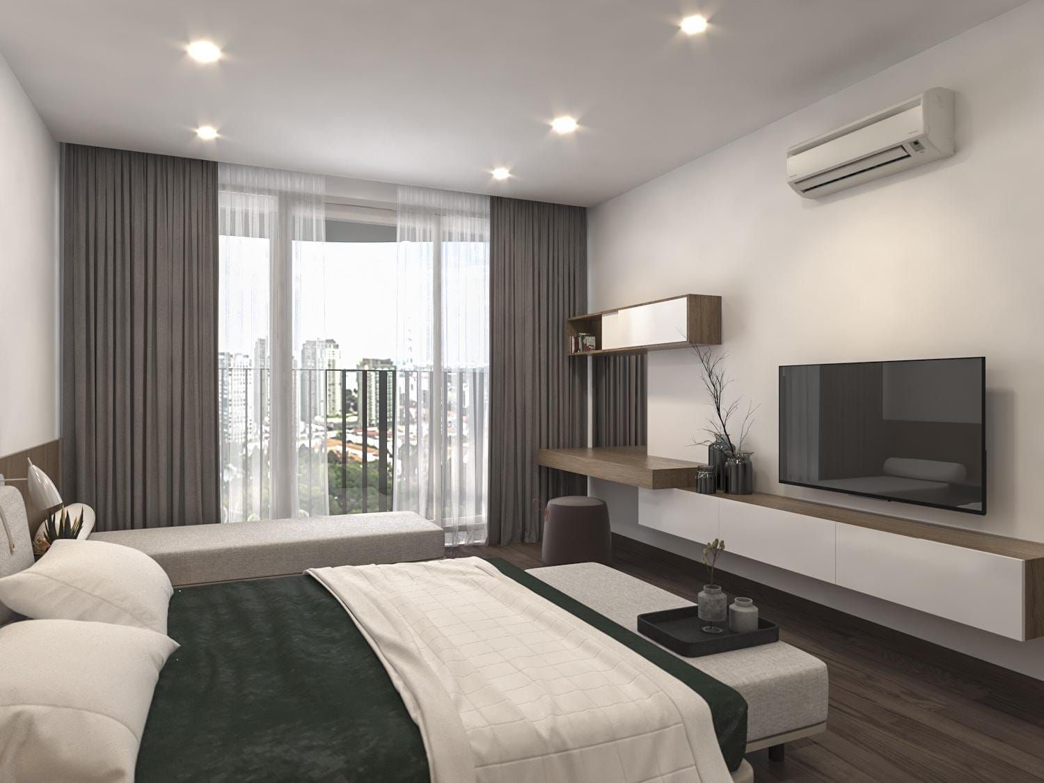 Cho thuê căn hộ Nhật Bản Waterina View trực diện Sông 3PN 158m2 full nội thất cao cấp 30tr/th